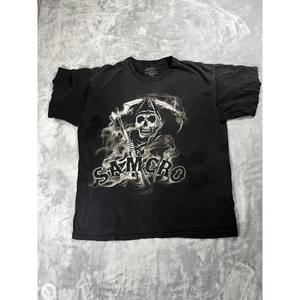 Sons Of Anarchy  Vintage T-Shirt Size XL Black SAMCRO